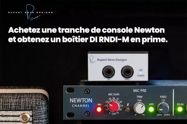 Profitez encore davantage du son caract�ristique de Rupert Neve